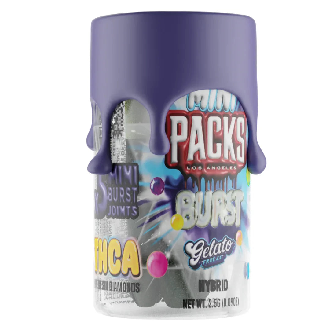 Packs Mini Hash Rosin Burst THC-A Pre Rolls