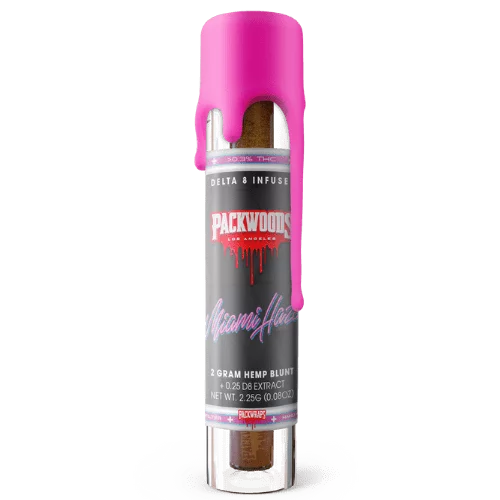 packwoods delta 8 blunt 2.25g miami haze