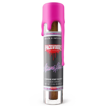 packwoods delta 8 blunt 2.25g miami haze