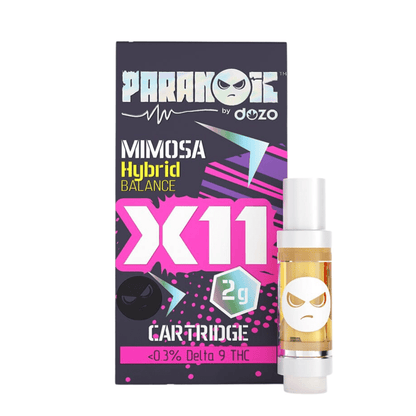 Dozo Paranoic X11 Live Resin Cartridge 4G | 2pk
