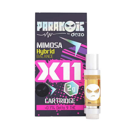 Dozo Paranoic X11 Live Resin Cartridge 4G | 2pk