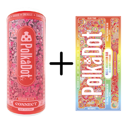 PolkADot Bundle | Chocolate Bar + Seltzer