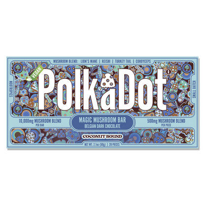 PolkADot Magic Mushroom Chocolate Bar 10000MG