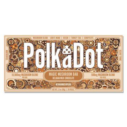 PolkADot Magic Mushroom Chocolate Bar 10000MG
