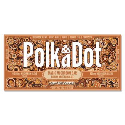 PolkADot Magic Mushroom Chocolate Bar 10000MG