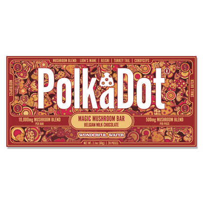 PolkADot Magic Mushroom Chocolate Bar 10000MG