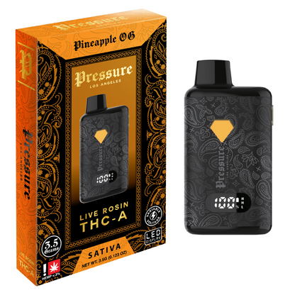 Pressure LA THC-A Live Rosin Disposable 3.5G