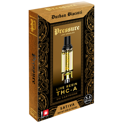 Pressure Live Resin THC-A Cartridge 3.5G