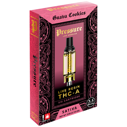 Pressure Live Resin THC-A Cartridge 3.5G
