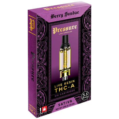 Pressure Live Resin THC-A Cartridge