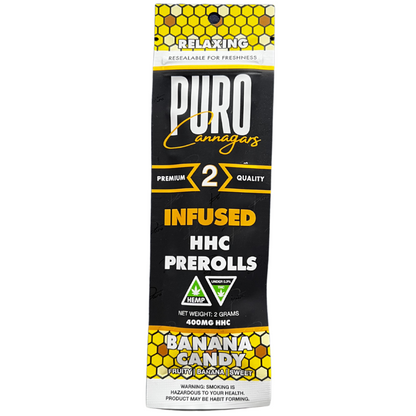 Puro Cannagars HHC Pre Rolls 2G
