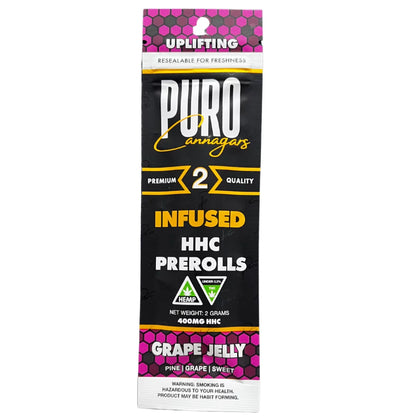 Puro Cannagars HHC Pre Rolls 2G