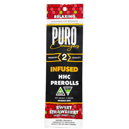 Puro Cannagars HHC Pre Rolls 2G