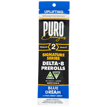 Puro Cannagars Signature Series Pre Rolls 2G