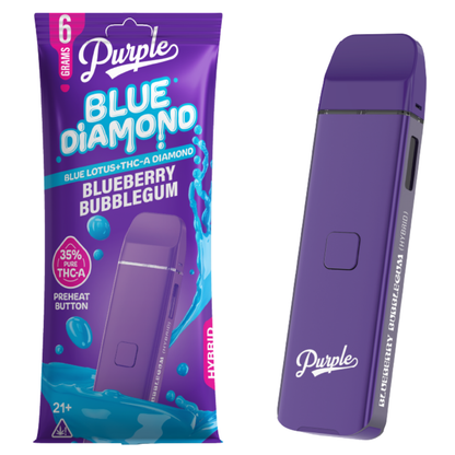 Purple Blue Diamond Disposable 6G