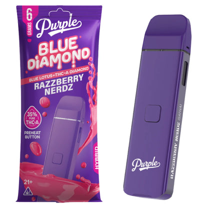 Purple Blue Diamond Disposable 6G