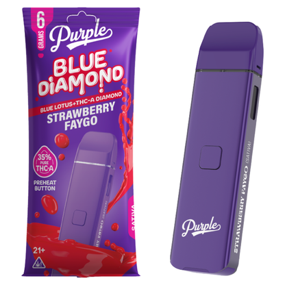 Purple Blue Diamond Disposable 6G