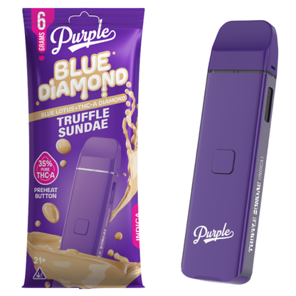 Purple Blue Diamond Disposable 6G
