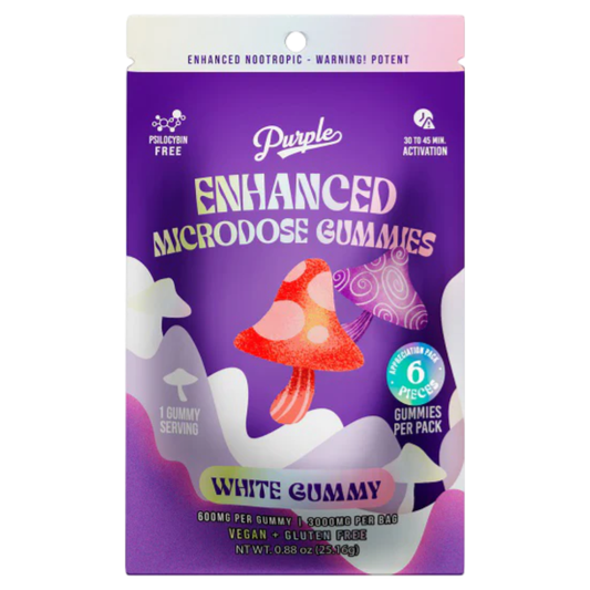 Purple Magic Enhanced Microdose Gummies