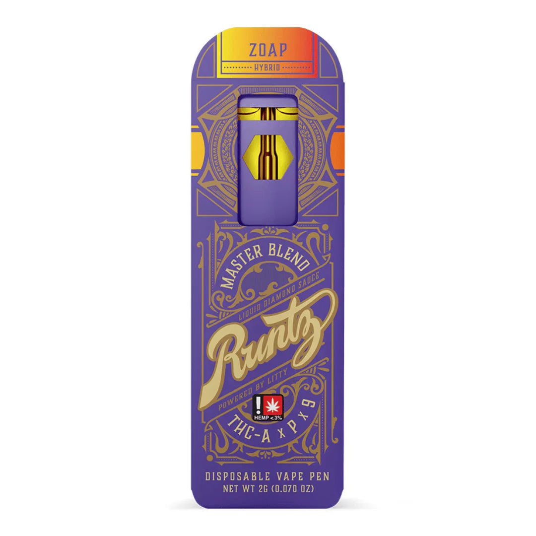 runtz litty master blend disposable 2g zoap