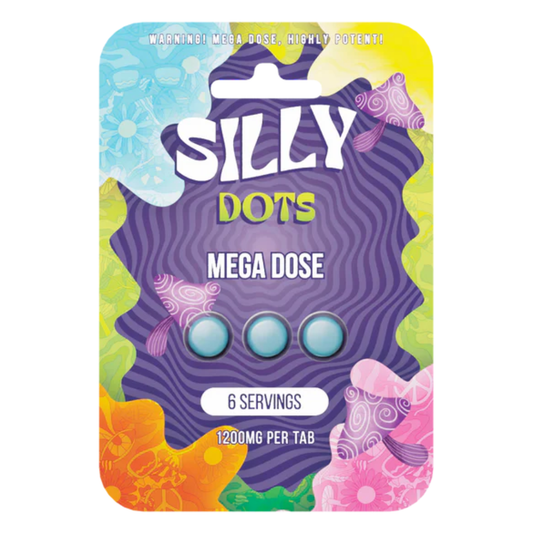Purple Silly Dots Mega Dose