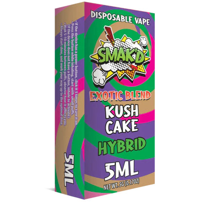 SMAK'D Exotic Blend Disposable 5G