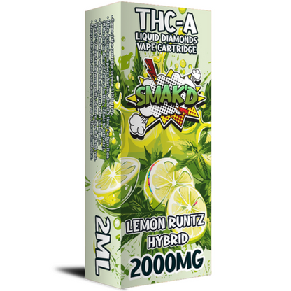 SMAK'D THC-A Liquid Diamonds Cartridge 2G