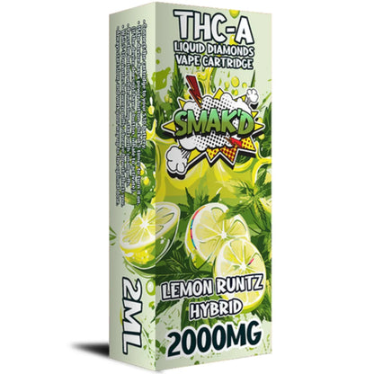 SMAK'D THC-A Liquid Diamonds Cartridge 2G