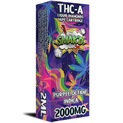 SMAK'D THC-A Liquid Diamonds Cartridge 2G