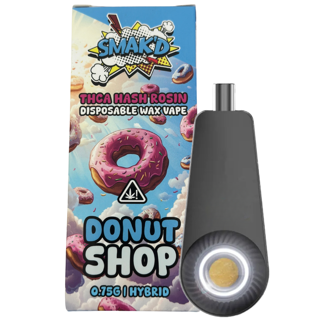SMAK'D THC-A Hash Rosin Dab Disposable