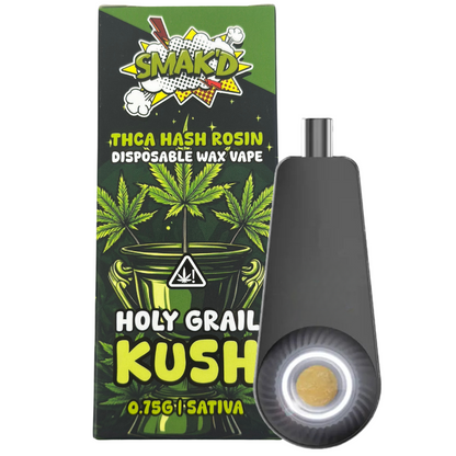 SMAK'D THC-A Hash Rosin Dab Disposable 0.75G