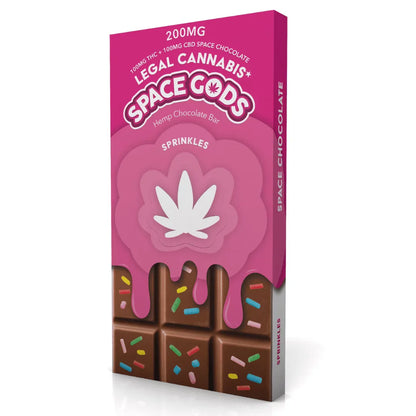 Space Gods Delta 9 Chocolate Bar 200mg