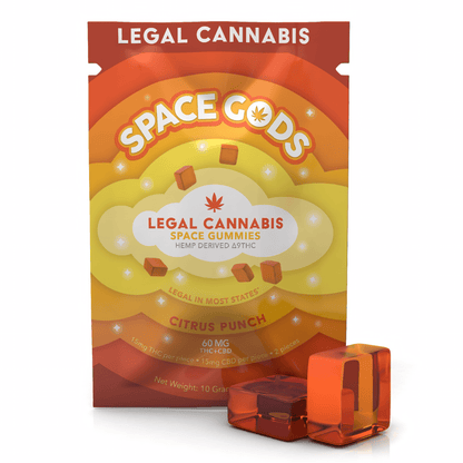 Space Gods Delta 9 Gummies 60mg | 2pk