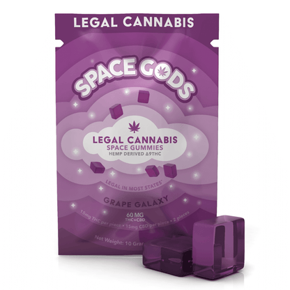 Space Gods Delta 9 Gummies 60mg | 2pk