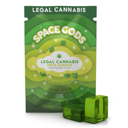 Space Gods Delta 9 Gummies 60mg | 2pk