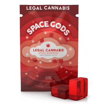 Space Gods Delta 9 Gummies 60mg | 2pk