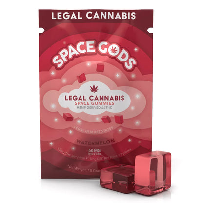 Space Gods Delta 9 Gummies 60mg | 2pk