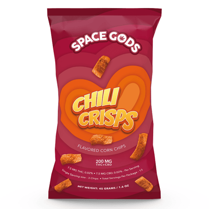 Space Gods Delta 9 Space Crisps 200mg