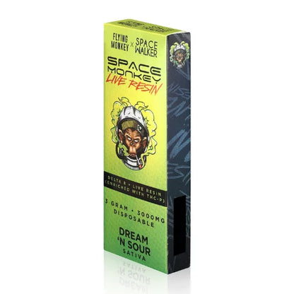 Space Monkey Live Resin Disposable 3G