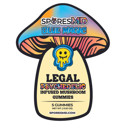 Spores Psychedelic Extract Mushroom Gummies 150mg