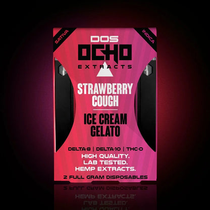 Ocho Extracts Delta 8 + Delta 10 + THC-O Dual Cartridges 1G