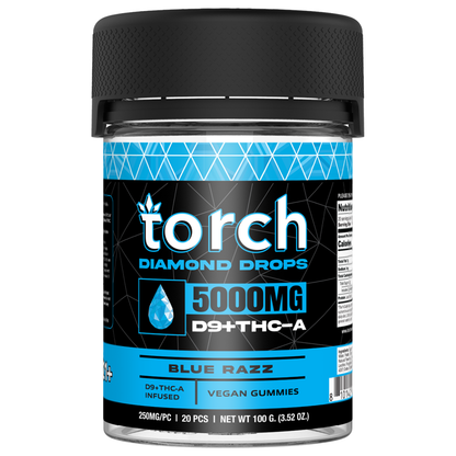 Torch THC-A Diamond Drops Gummies 5000mg