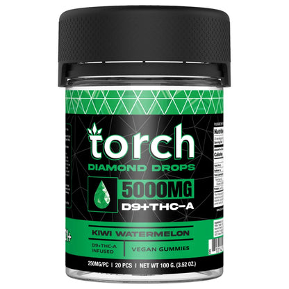 Torch THC-A Diamond Drops Gummies 5000mg