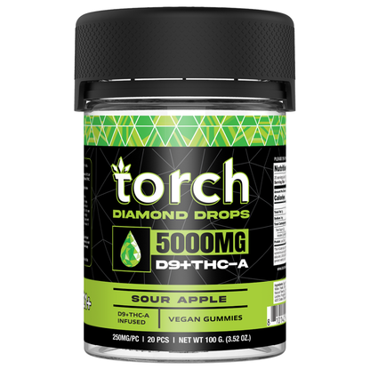 Torch THC-A Diamond Drops Gummies 5000mg