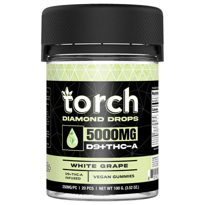 Torch THC-A Diamond Drops Gummies 5000mg