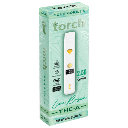 Torch Live Rosin THC-A Disposable 2.5G