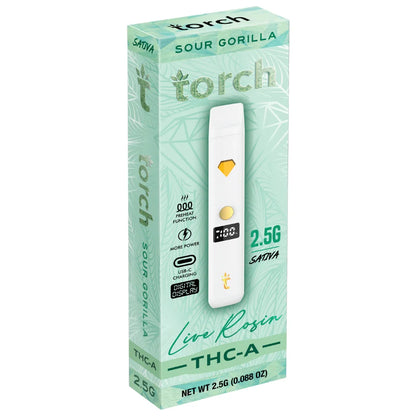 Torch Live Rosin THC-A Disposable 2.5G
