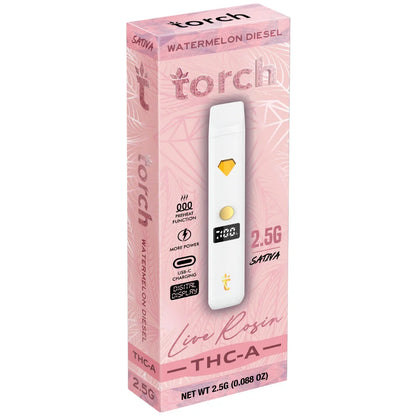 Torch Live Rosin THC-A Disposable 2.5G