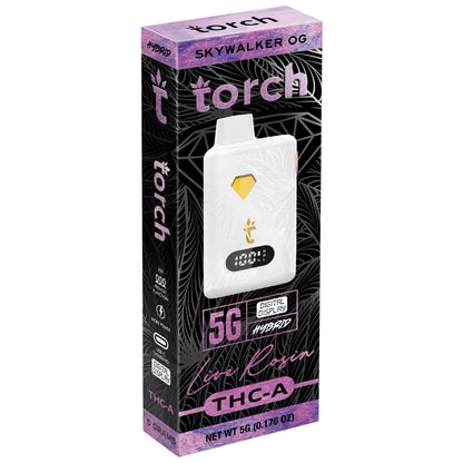 Torch Live Rosin THC-A Disposable 5G