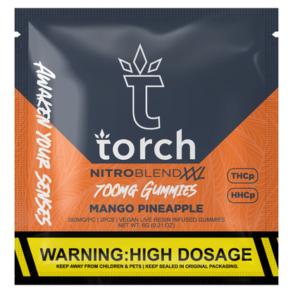 Torch Nitro Blend XXL Gummies 700mg | 2ct